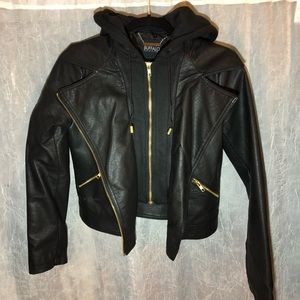 Buffalo David bitton leather jacket